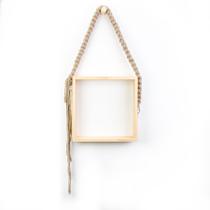 Nicho Macramê Bege 30 X 30 Cm Quadrado Nicho Macramê Bege 30 X 30 Cm Quadrado