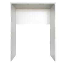 Nicho Maquina Lava E Seca Balcão Mdf Multiuso 87x66x64cm Nicho Maquina Lava E Seca Balcão Mdf Multiuso 87x66x64cm