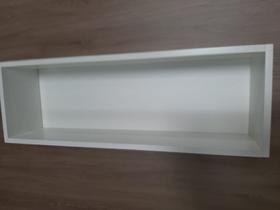 Nicho mdf branco 18mm 90x30x 20 cm