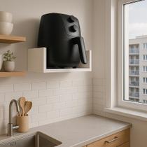 Nicho MDF Para Air Fryer Organizador de Eletrodomésticos Suporte Cafeteira 37x32x12cm Nicho MDF Para Air Fryer Organizador de Eletrodomésticos Suporte Cafeteira 37x32x12cm