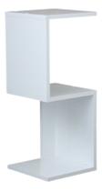 Nicho Mesa Cabeceira S 24x24x60 Quarto Decoração - Branco Nicho Mesa Cabeceira S 24x24x60 Quarto Decoração - Branco