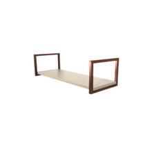 Nicho Metalon Simples 120x20 Amadeirado Escuro Rose Gold 001