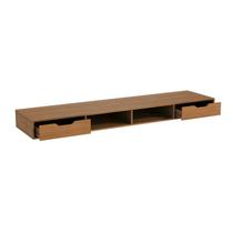 Nicho Modulado Flexível com 2 Gavetas 205cm Linha Liga Modulado Marrom Canela Nicho Modulado Flexível com 2 Gavetas 205cm Linha Liga Modulado Marrom Canela
