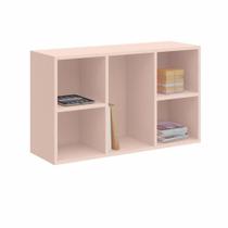 Nicho Modulado Infinity com 5 Prateleiras - Rosa
