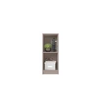 Nicho Multifuncional 2 Prateleiras Torre Caemmun Marrom Cacao