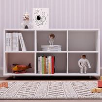 Nicho Organizador 6 Nichos Branco - Movelbras