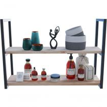 Nicho Organizador 80x20cm Para Comércio Em Ferro De Teto Nicho Organizador 80x20cm Para Comércio Em Ferro De Teto
