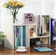 Nicho Organizador Ajustável e Decorativo Para livros, Escritório, Cozinha e Quarto em Pinus e MDF - R Blumer