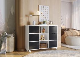 Nicho Organizador Branco 6 Gavetas com Rodízios - Dritex