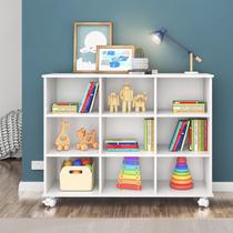 Nicho Organizador C/ Rodizio Branco 1478 - Qmovi Nicho Organizador C/ Rodizio Branco 1478 - Qmovi