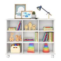 Nicho Organizador com Rodízios Branco - FdECOR Nicho Organizador com Rodízios Branco - FdECOR