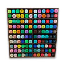 Nicho Organizador Expositor 120 Canetas Canetinhas Touch Nicho Organizador Expositor 120 Canetas Canetinhas Touch