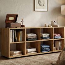 Nicho Organizador Horizontal Amadeirado - Movelbras Nicho Organizador Horizontal Amadeirado - Movelbras