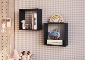 Nicho Organizador Quadrado Preto