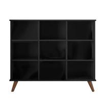 Nicho Organizador Retro 108 x 92,5cm Preto - Qmovi Nicho Organizador Retro 108 x 92,5cm Preto - Qmovi