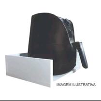 Nicho Para Air Fryer E Cafeteira Suspenso Cozinha Suporte Mdf Branco - jhas mdf