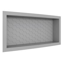 Nicho Para Banheiro 60x27x9.5 Termoplástico Cozimax Cinza Nicho Para Banheiro 60x27x9.5 Termoplástico Cozimax Cinza