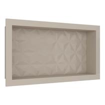 Nicho Para Banheiro 60x30 Mármore Sintético Cozimax Bege Textura Nicho Para Banheiro 60x30 Mármore Sintético Cozimax Bege Textura
