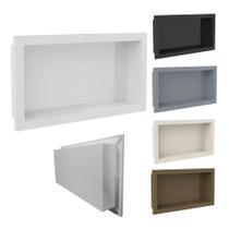 Nicho Para Banheiro e Cozinha Embutir 30X60 Resistente Plástico de Enhenharia Alto brilho Nicho Para Banheiro e Cozinha Embutir 30X60 Resistente Plástico de Enhenharia Alto brilho