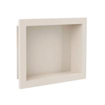 Nicho Para Banheiro E Cozinha Parede Embutir 30x40cm Bege - METASUL