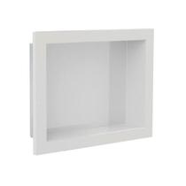Nicho Para Banheiro E Cozinha Parede Embutir 30x40cm Branco - METASUL Nicho Para Banheiro E Cozinha Parede Embutir 30x40cm Branco - METASUL