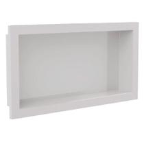 Nicho Para Banheiro E Cozinha Parede Embutir 30x60cm Branco - METASUL