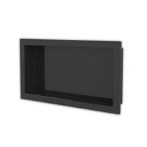 Nicho Para Banheiro E Cozinha Parede Embutir 30x60cm Preto Nicho Para Banheiro E Cozinha Parede Embutir 30x60cm Preto
