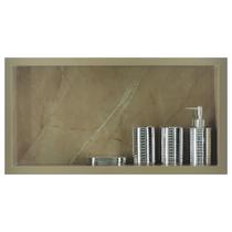Nicho Para Banheiro Em Porcelanato Polido Porta Shampoo Sabonete Organizador (Cardigan Lux 60) Nicho Para Banheiro Em Porcelanato Polido Porta Shampoo Sabonete Organizador (Cardigan Lux 60)