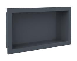 Nicho Para Banheiro Embutir Plástico Cinza Chumbo 30x60cm Metasul Nicho Para Banheiro Embutir Plástico Cinza Chumbo 30x60cm Metasul