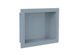 Nicho Para Banheiro Embutir Plástico Cinza Urbano 30x40cm Metasul Nicho Para Banheiro Embutir Plástico Cinza Urbano 30x40cm Metasul