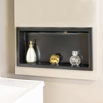 Nicho Para Banheiro Mármore Sintético 63x10x33cm