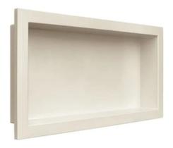 Nicho Para Banheiro Modelo Tipo Porcelanato Parede Embutir 30x60cm Bege Gerplast