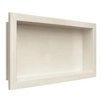 Nicho Para Banheiro Modelo Tipo Porcelanato Parede Embutir 30x60cm Bege