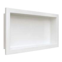 Nicho Para Banheiro Modelo Tipo Porcelanato Parede Embutir 30x60cm Branco