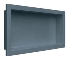 Nicho Para Banheiro Modelo Tipo Porcelanato Parede Embutir 30x60cm Grafite Nicho Para Banheiro Modelo Tipo Porcelanato Parede Embutir 30x60cm Grafite