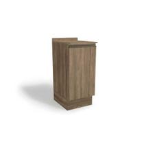 Nicho para Cozinha Maxxi G741 c/ Tampo 40cm Nogal/Nogal - Kappesberg Nicho para Cozinha Maxxi G741 c/ Tampo 40cm Nogal/Nogal - Kappesberg