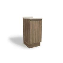 Nicho para Cozinha Maxxi G741 c/ Tampo 40cm Nogal/Orion - Kappesberg Nicho para Cozinha Maxxi G741 c/ Tampo 40cm Nogal/Orion - Kappesberg