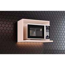 Nicho para Cozinha Suporte p/Microondas Connect 60x44cm Off White - Henn Nicho para Cozinha Suporte p/Microondas Connect 60x44cm Off White - Henn