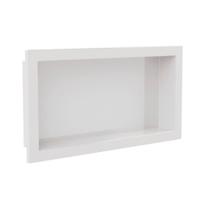 Nicho para Embutir Arquitech Plástico Alto Brilho Branco 30x60cm