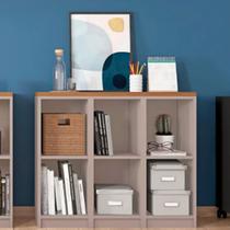 Nicho para Escritório 6 Prateleiras Multifuncional Caemmun