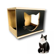 Nicho Para Gato 1pç Montado Acompanha Kit Fixação Casa para Gato