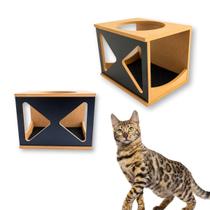 Nicho Para Gato 1pç Montado Acompanha Kit Fixação Casa para Gato Dois Tri