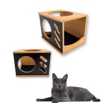 Nicho Para Gato 1pç Montado Acompanha Kit Fixação Casa para Gato TeVe Nicho Para Gato 1pç Montado Acompanha Kit Fixação Casa para Gato TeVe