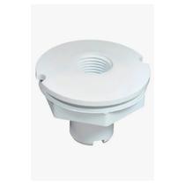 Nicho para luminaria em piscina de fibra com rosca brustec