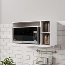 Nicho para Microondas Arizona CabeCasa MadeiraOriginals Branco