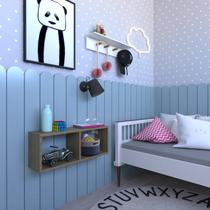 Nicho para Quarto Infantil Retangular 60x16cm