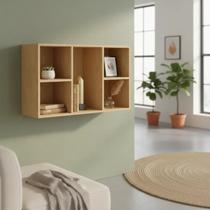 Nicho para Quarto Modulado Infinity Marrom Angelin