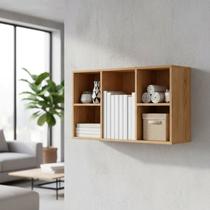 Nicho para Quarto Modulado Infinity Marrom Cedro