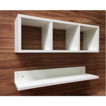 Nicho Para Quartos Com Prateleira 60X20X15Cm Mdf 15Mm