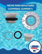 Nicho para Refletor em Fibra Summer's Dispositivo Seguro para Iluminação de Piscinas Nicho para Refletor em Fibra Summer's Dispositivo Seguro para Iluminação de Piscinas